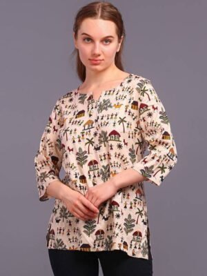 Women's Rajasthani Short Kurti