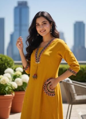 WhatsApp Image 2026-07-18 at 10.09.25 PM Yellow Color Kurti & Suit Set for Women