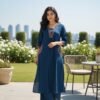 Navy Blue Color Kurti & Suit Set for Women